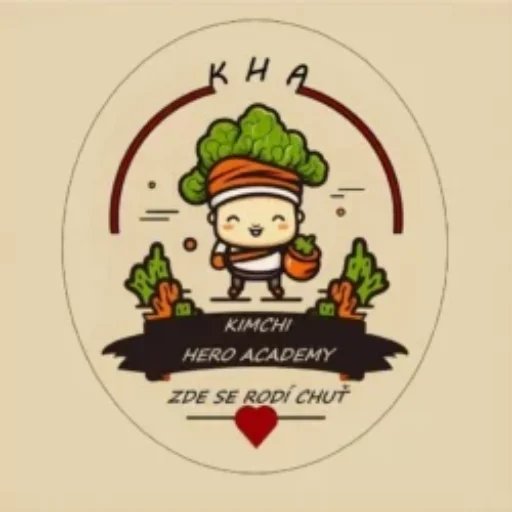 Kimchi Hero Academy Logo