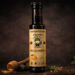 Fermentovaná zálivka : med & hořčice 250 ml