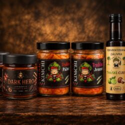 Dark Hero set - 2x Dark Hero, 2x Kimchi 420g, 2x Zálivka